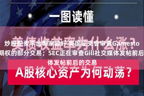 炒股配资平台哪家最好 美国证交会审查Gamestop看涨期权的部分交易；SEC正在审查Gill社交媒体发帖前后的交易