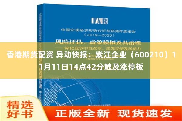 香港期货配资 异动快报：紫江企业（600210）11月11日14点42分触及涨停板